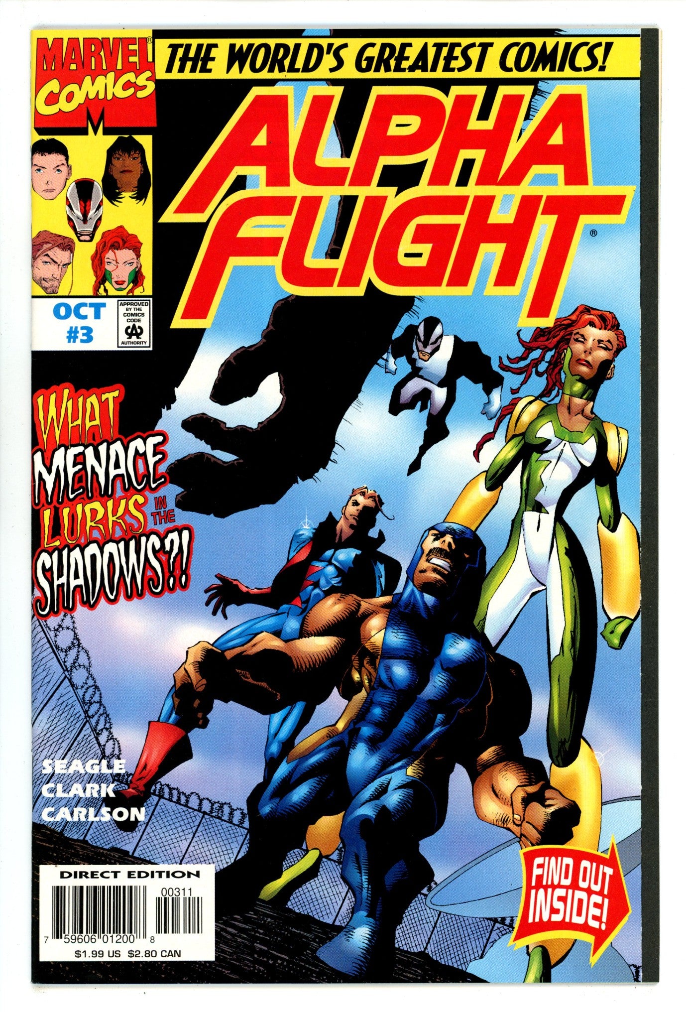 Alpha Flight Vol 2 3 High Grade (1997) 