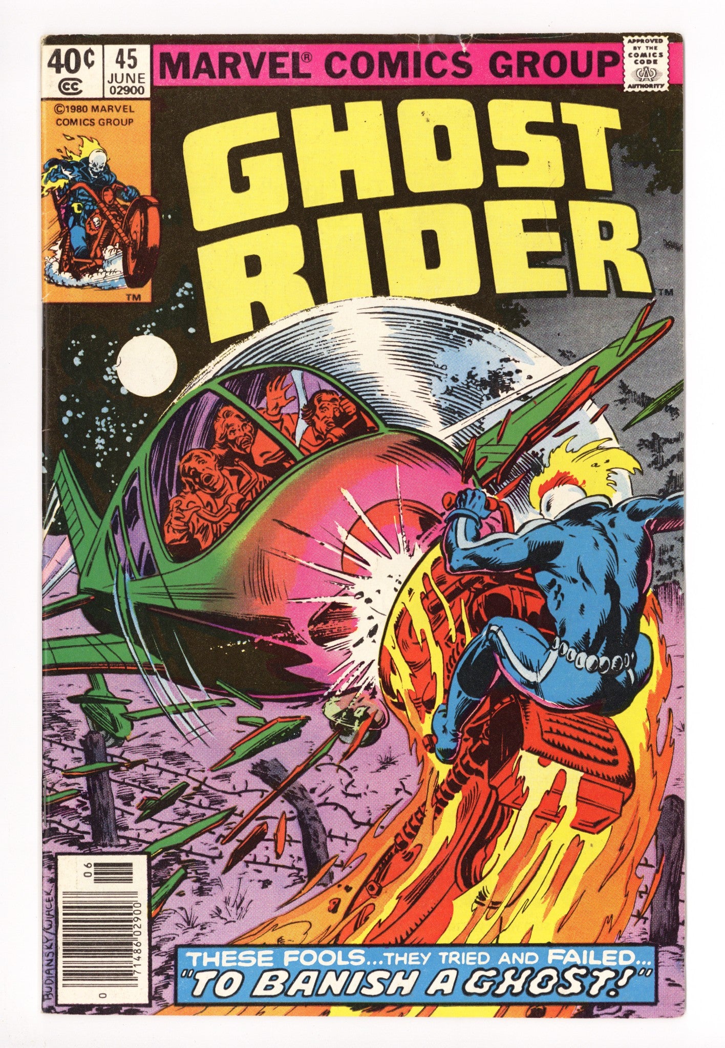 Ghost Rider Vol 1 45 Low Grade (1980) Newsstand 