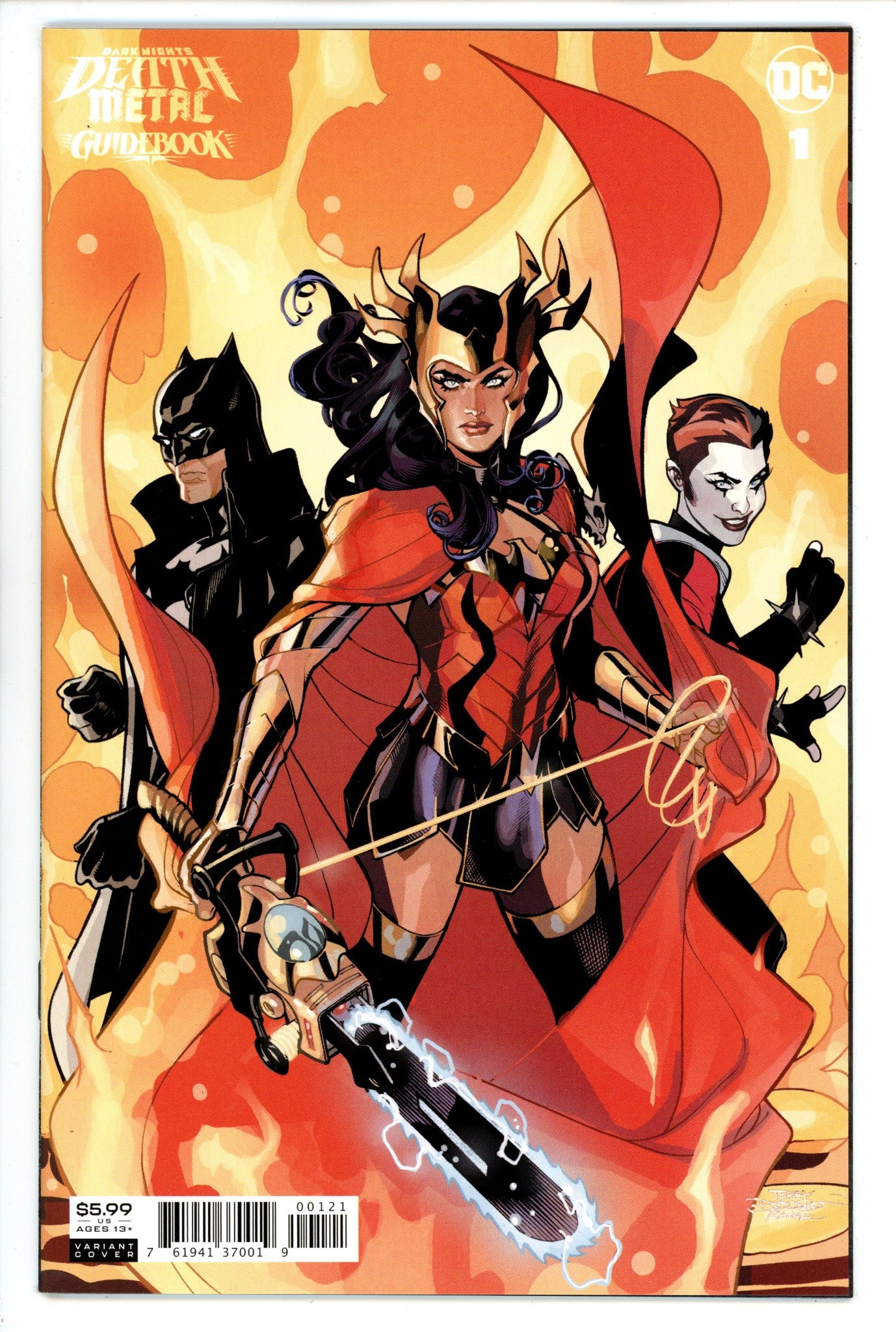 Dark Nights: Death Metal Guidebook 1 NM- (9.2) (2020) Dodson Variant 