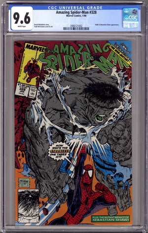 The Amazing Spider-Man Vol 1 328 CGC 9.6 (NM+) (1990)