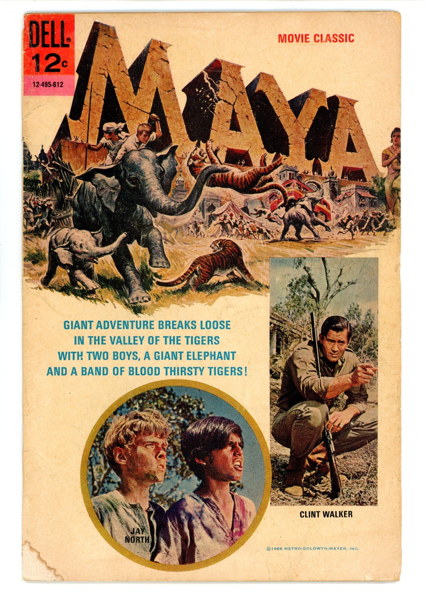 Maya 12-495-612 VG- (3.5) (1966) 