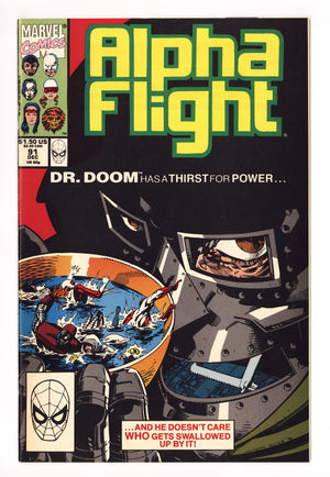 Alpha Flight Vol 1 91 High Grade (1990) 