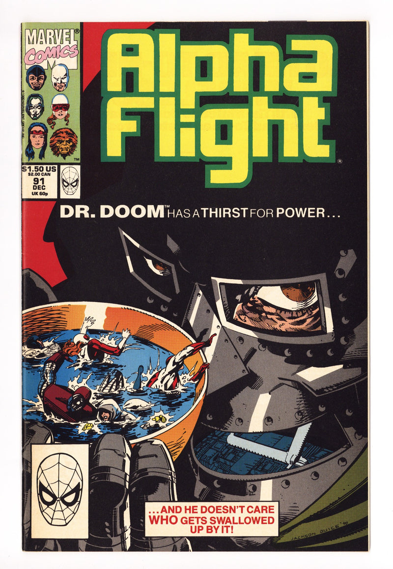 Alpha Flight Vol 1 91 High Grade (1990) 