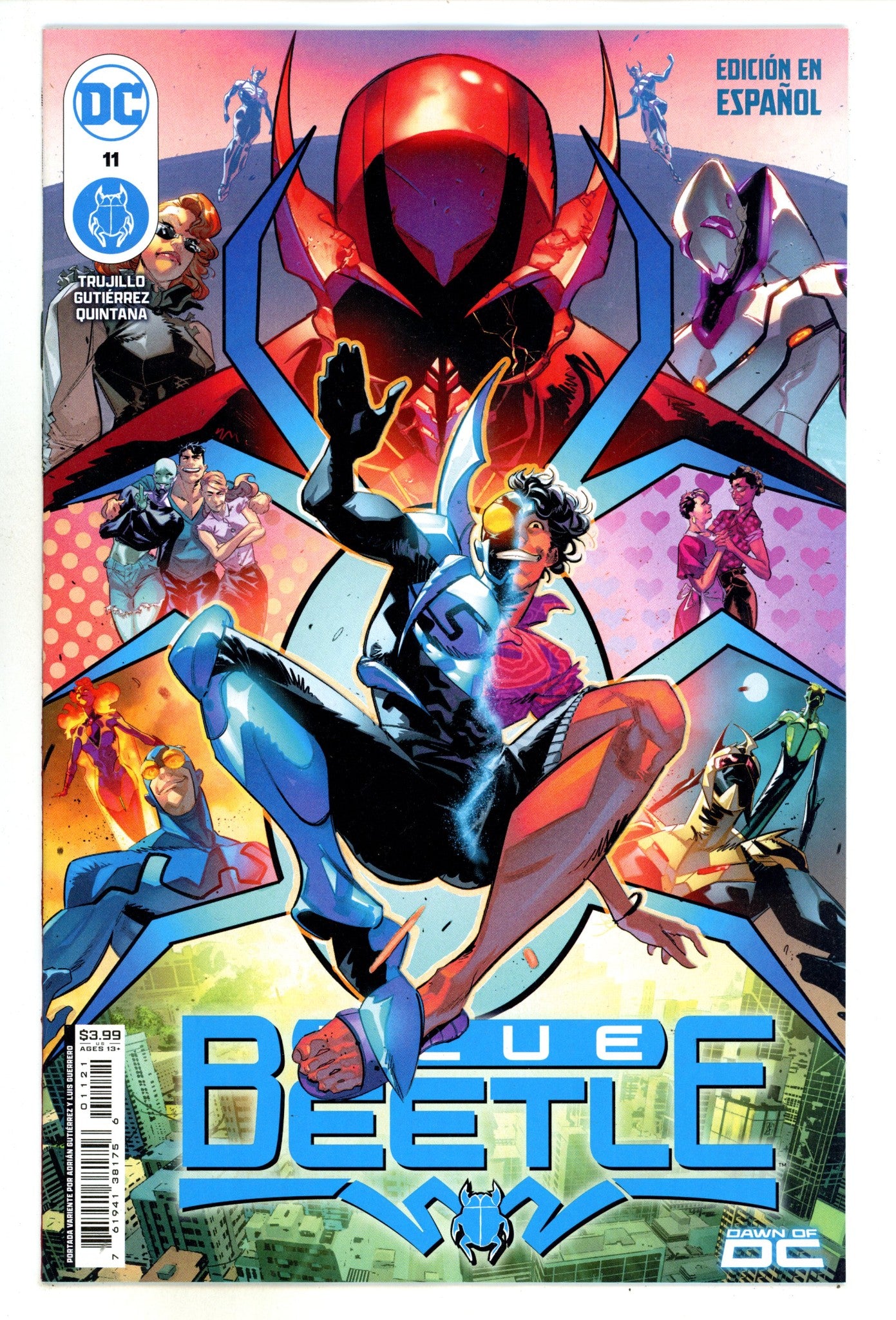 Blue Beetle Vol 11 11 Guti√©rrez Spanish Variant (2024)