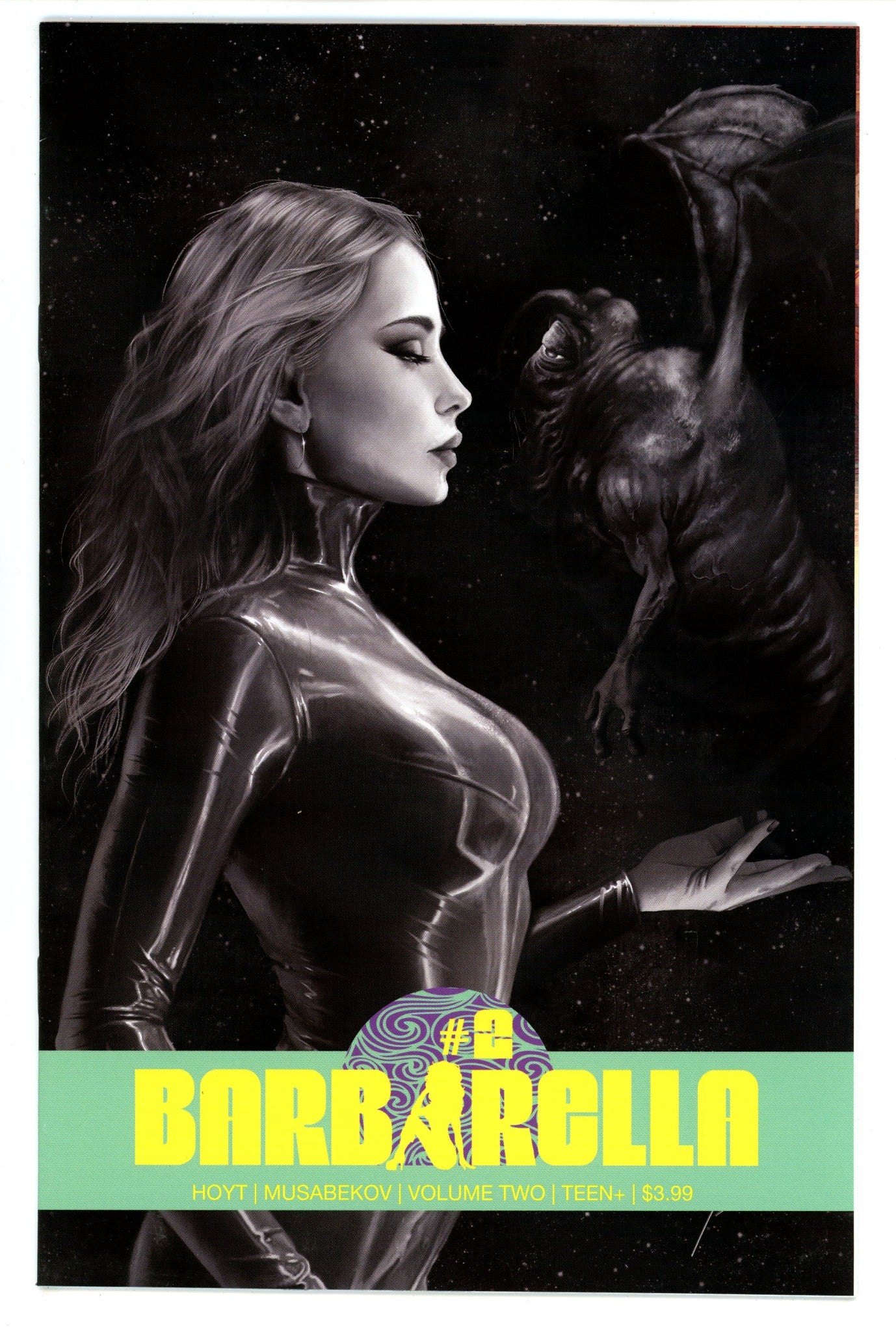 Barbarella Vol 2 2 VF/NM (9.0) (2021) Cohen B&W Incentive Variant 