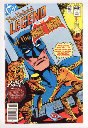 The Untold Legend of the Batman 1 Mid Grade (1980)