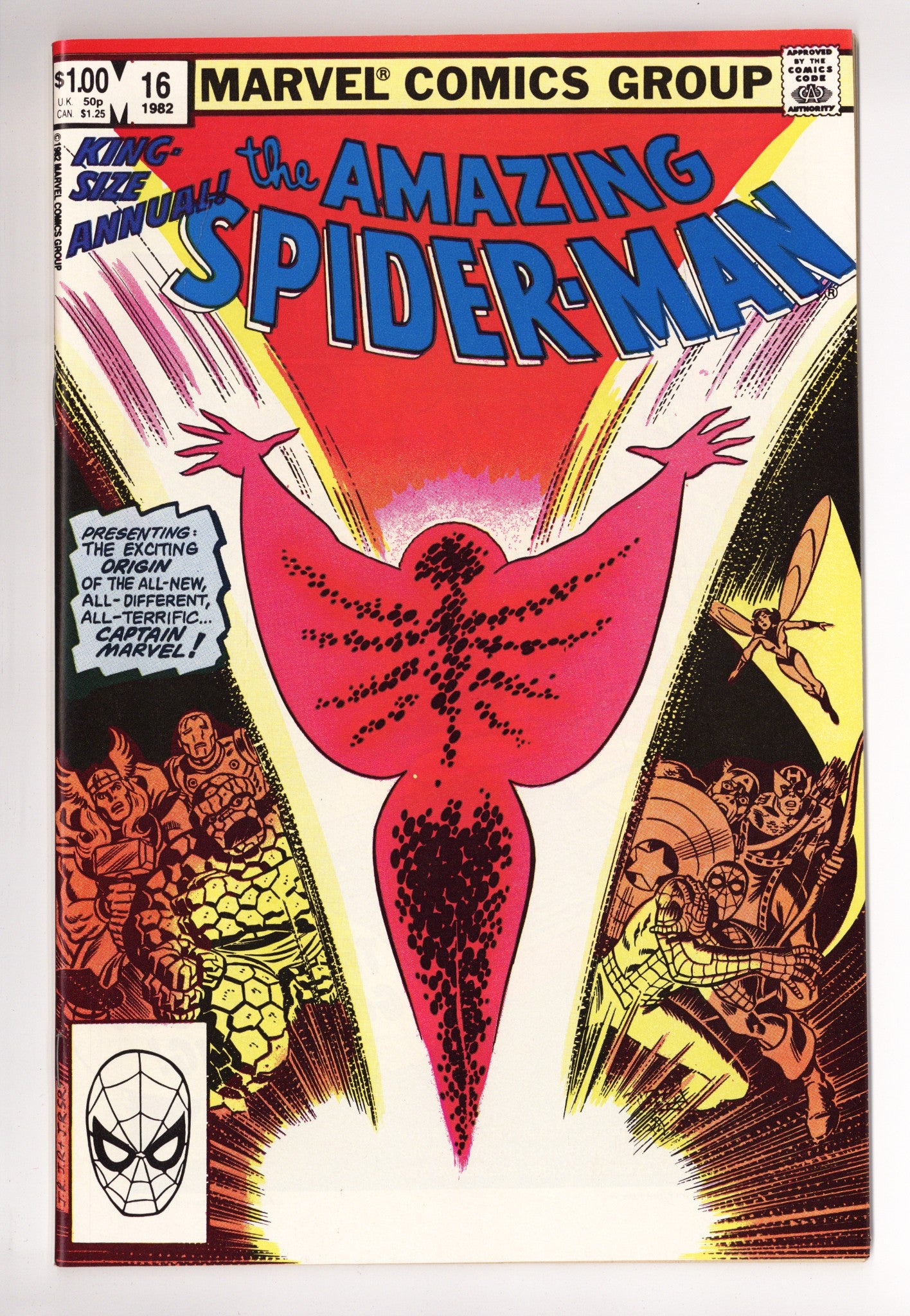 The Amazing Spider-Man Annual Vol 1 16 NM- (9.2) (1982) 