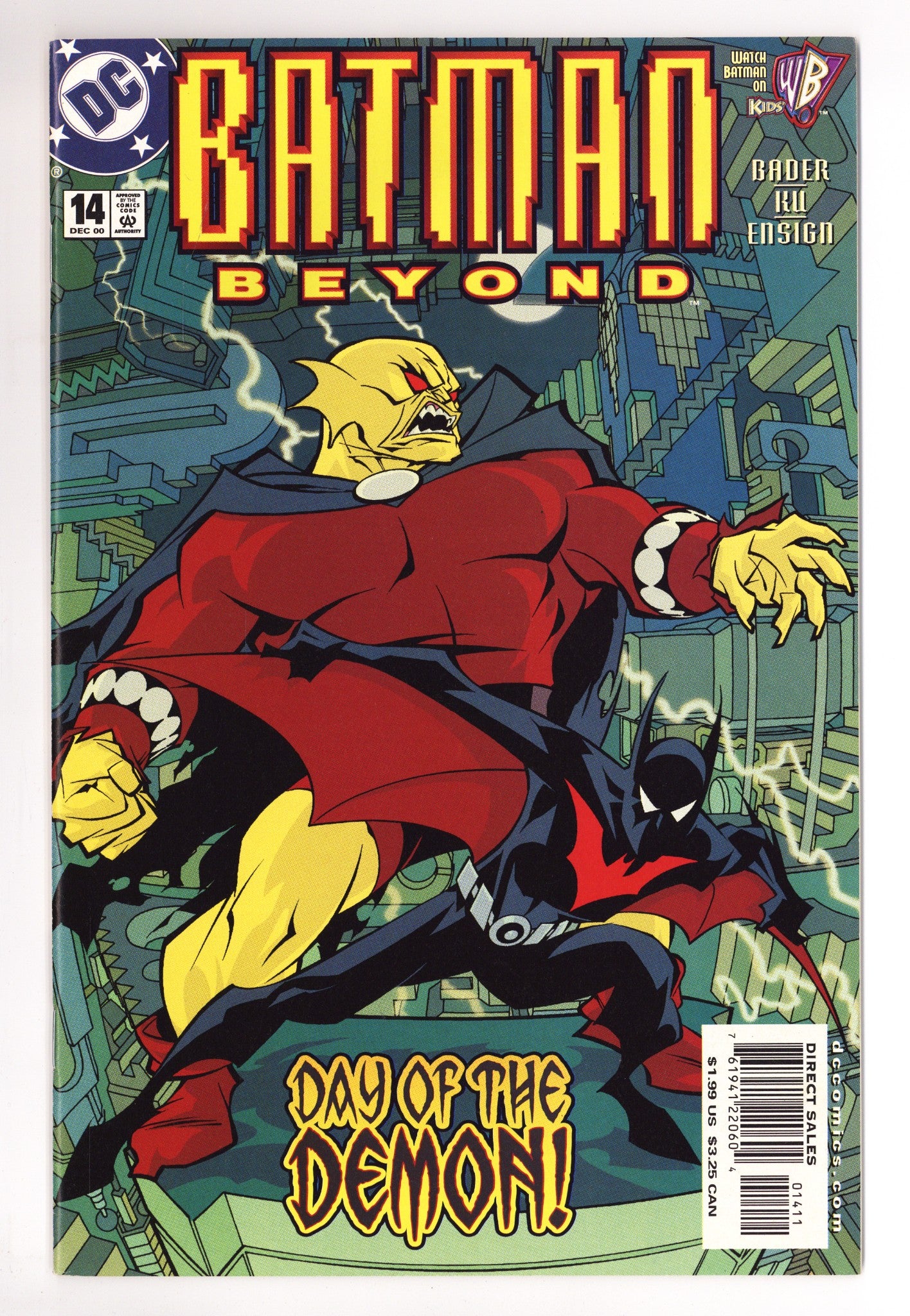 Batman Beyond Vol 2 14 VF (8.0) (2000) 