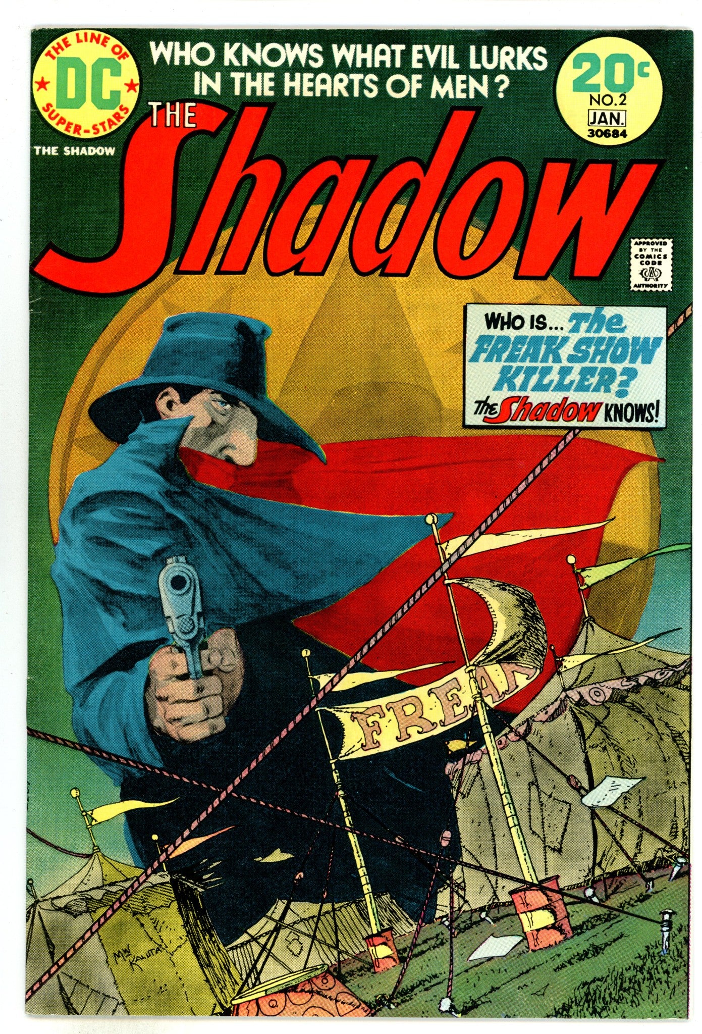 The Shadow Vol 1 2 VF- (7.5) (1973) 