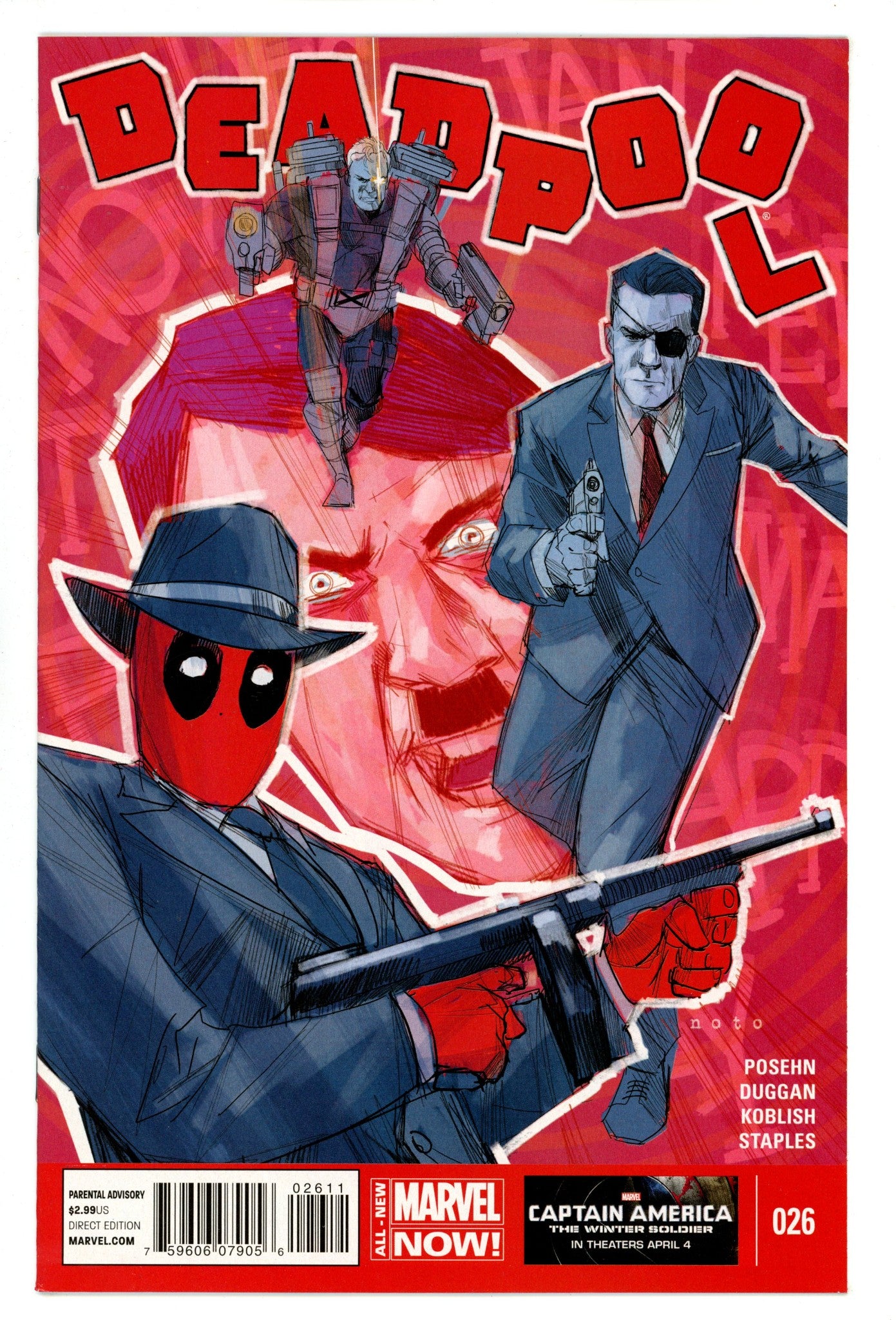 Deadpool Vol 4 26 High Grade (2014) 