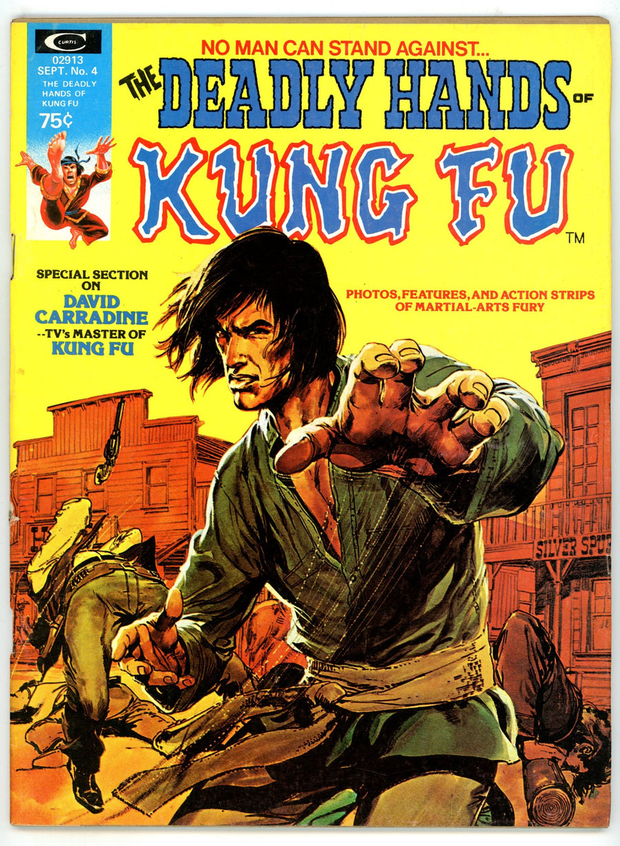 The Deadly Hands of Kung Fu  4  VG/FN (5.0)  (1974)  