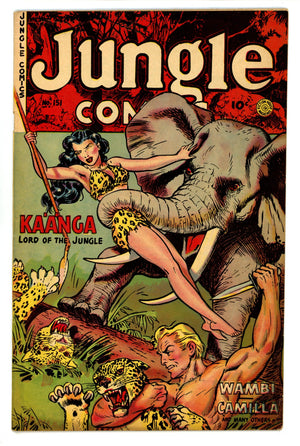 Jungle Comics 151 FN (6.0) (1952) Canadian Edition 