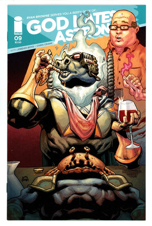 God Hates Astronauts 9 High Grade (2015) Stegman Variant