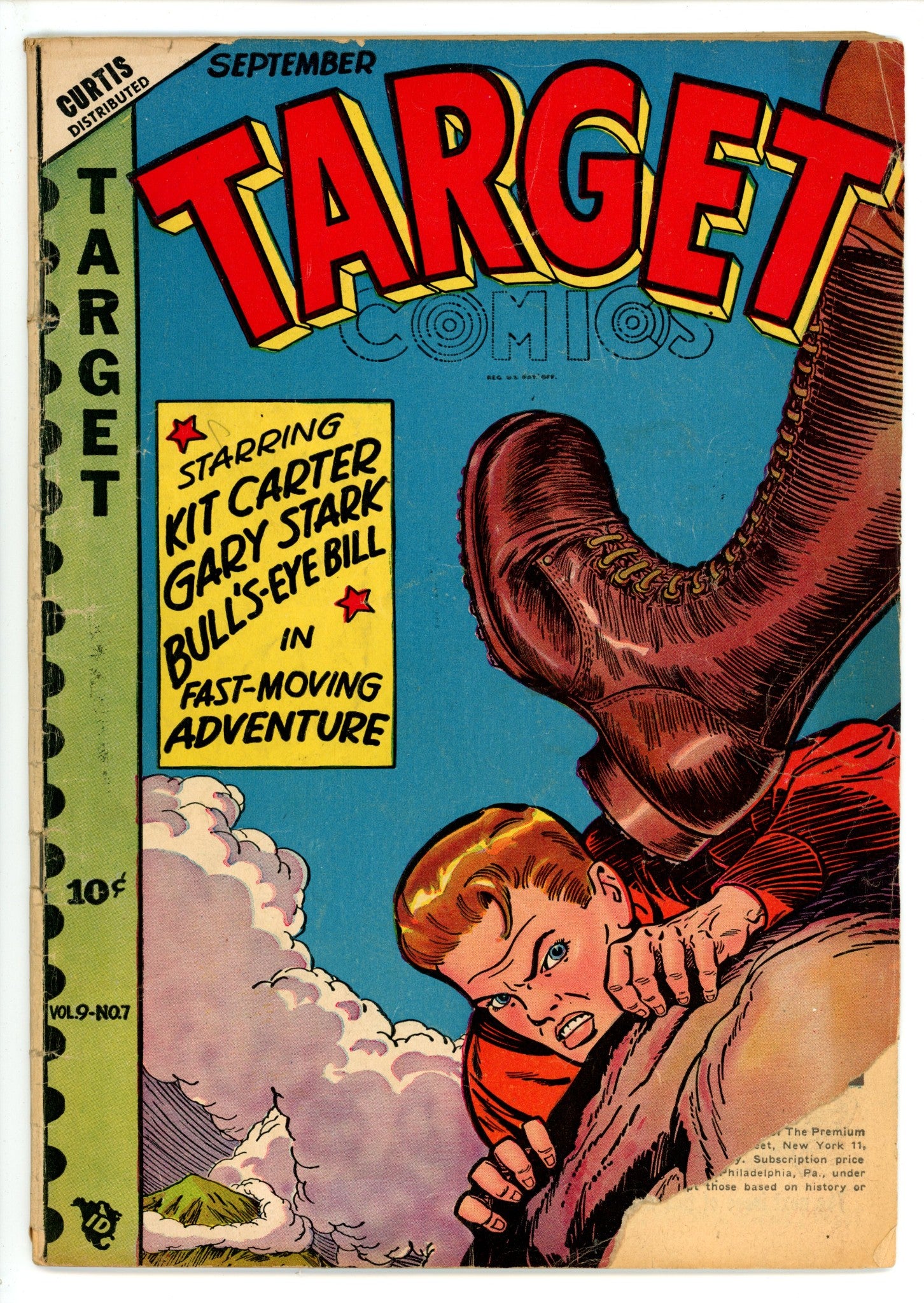 Target Comics Vol 9 7 [97] GD/VG (3.0) (1948) 