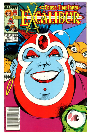 Excalibur Vol 1 15 High Grade (1989) Newsstand