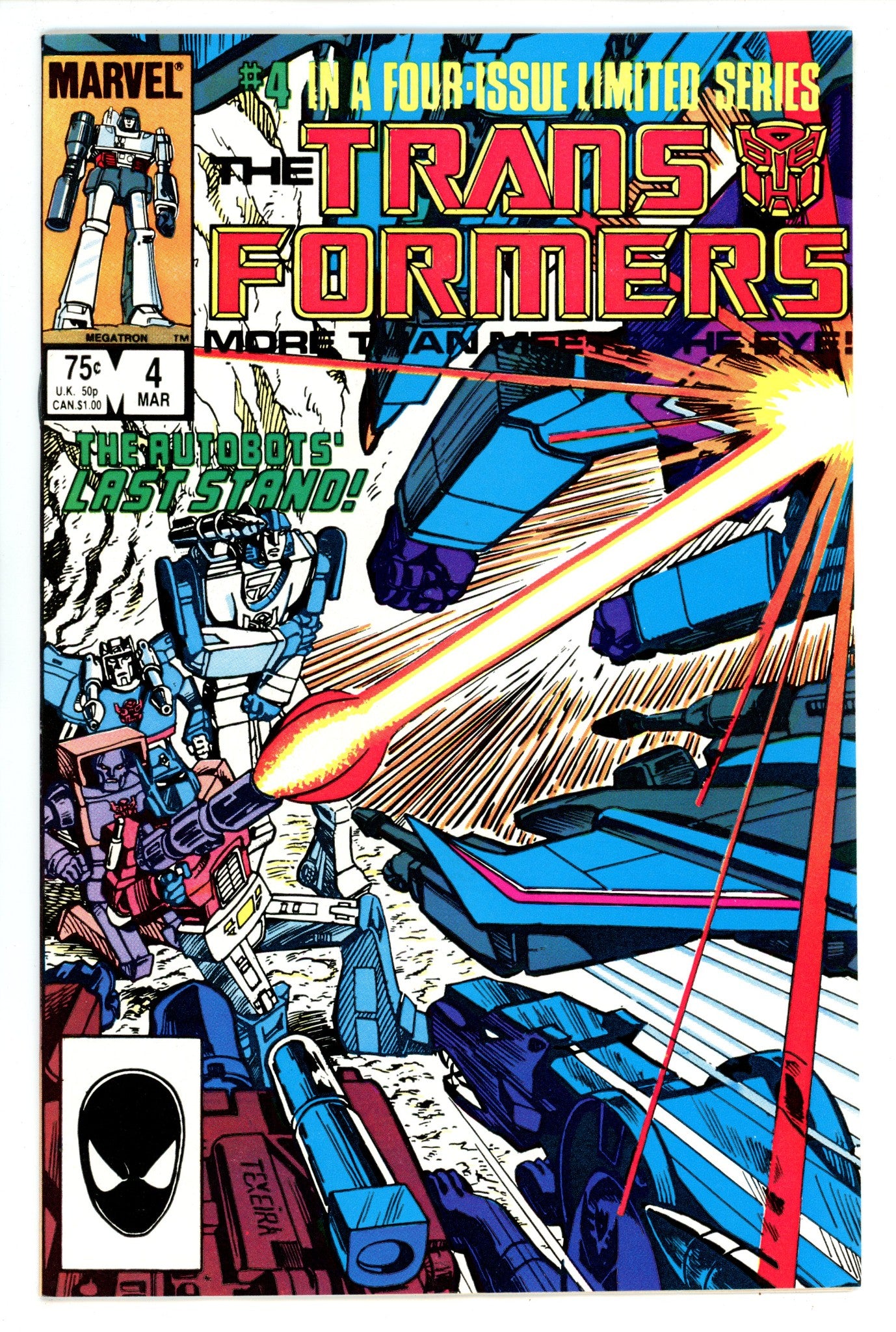 The Transformers 4 NM- (9.2) (1985) 