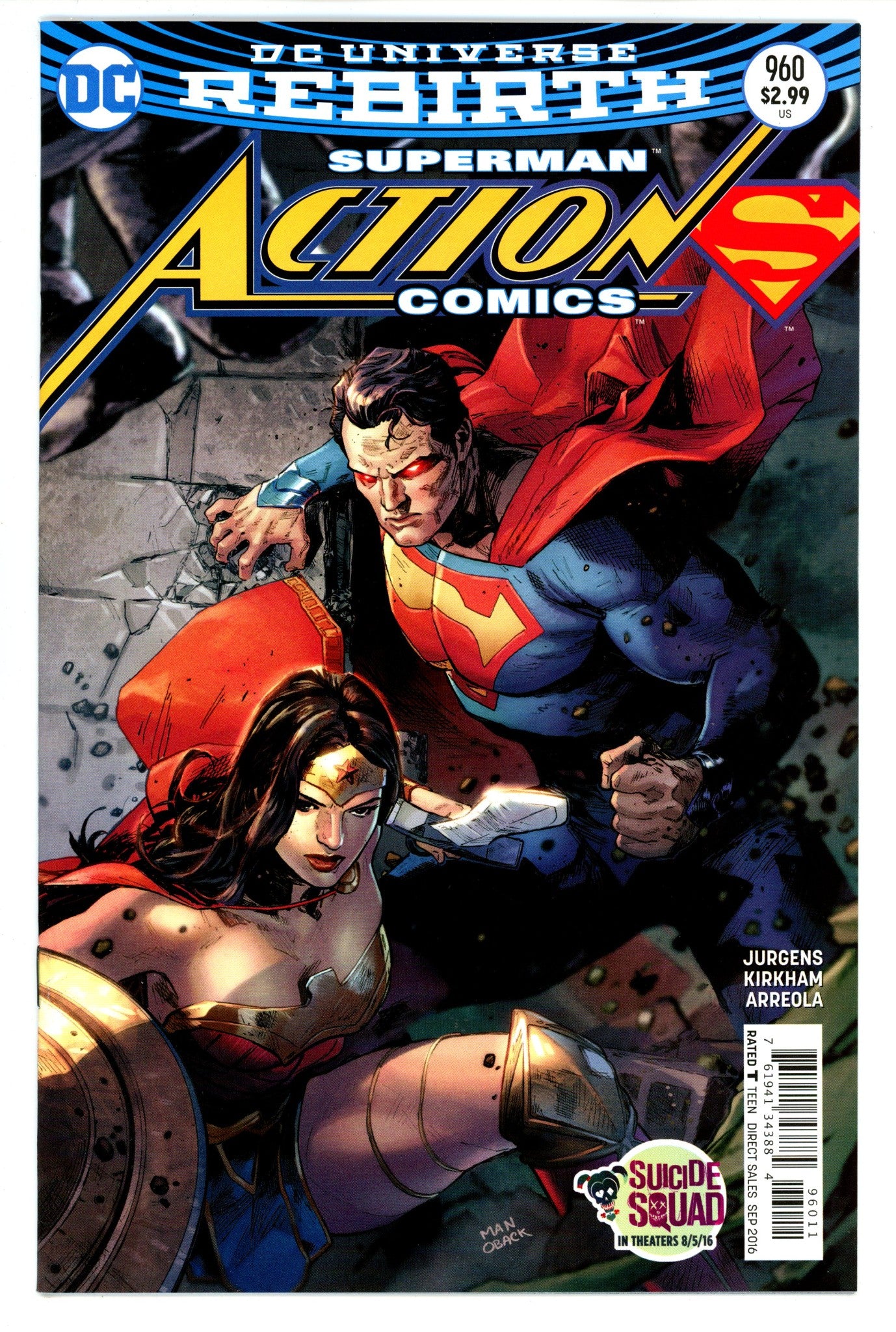 Action Comics Vol 3 960 High Grade (2016) 