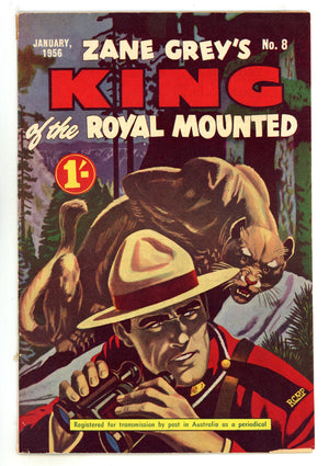 Zane Grey's King of the Royal Mounted 8 VG/FN (5.0) (1956) 