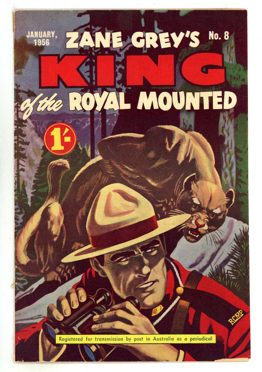 Zane Grey's King of the Royal Mounted 8 VG/FN (5.0) (1956) 