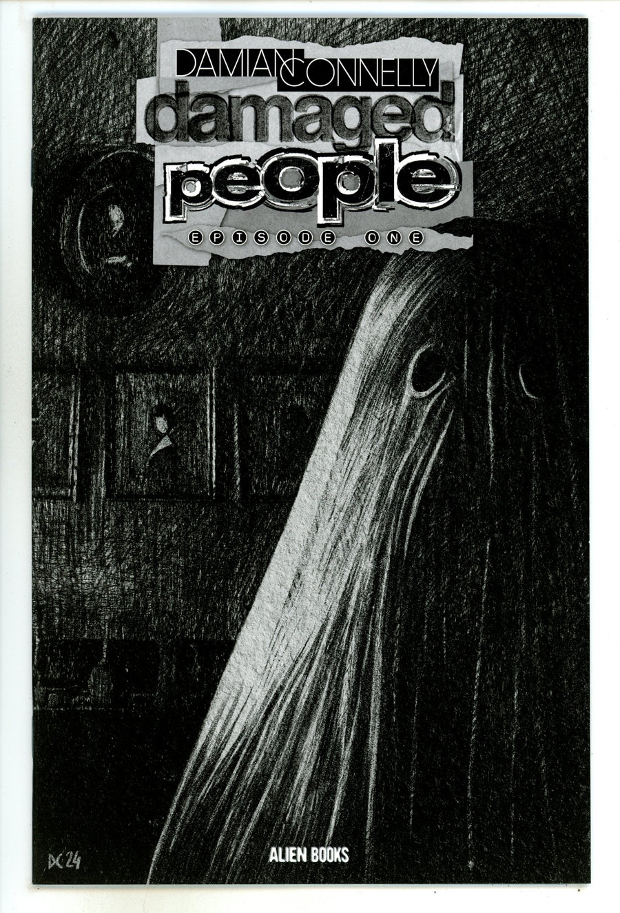 Damaged People 1 Connelly B&W Variant (2024)