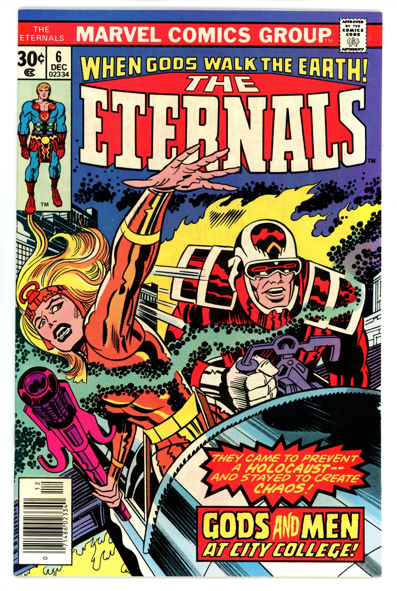 The Eternals Vol 1 6 VF/NM (9.0) (1976) 