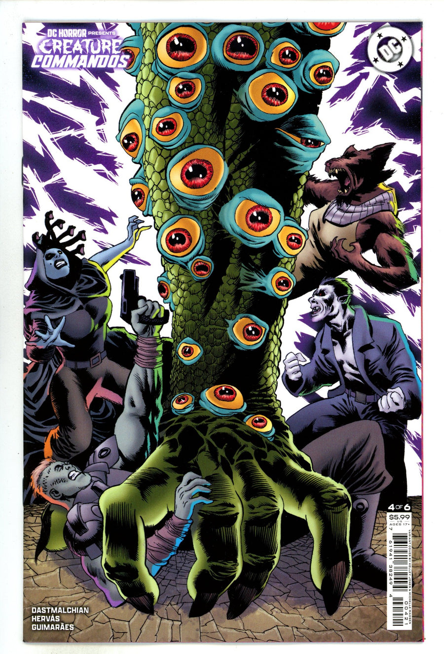 DC Horror Presents Creature Commandos  4 Jones  Variant   (2024)