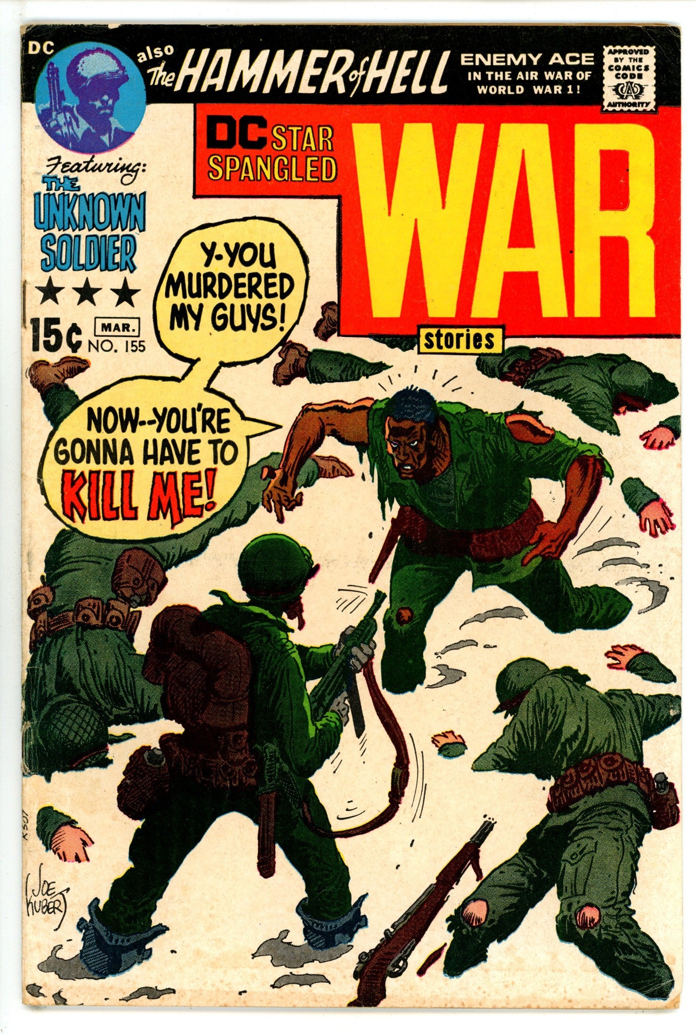 Star Spangled War Stories Vol 1 155 VG/FN (5.0) (1971) 