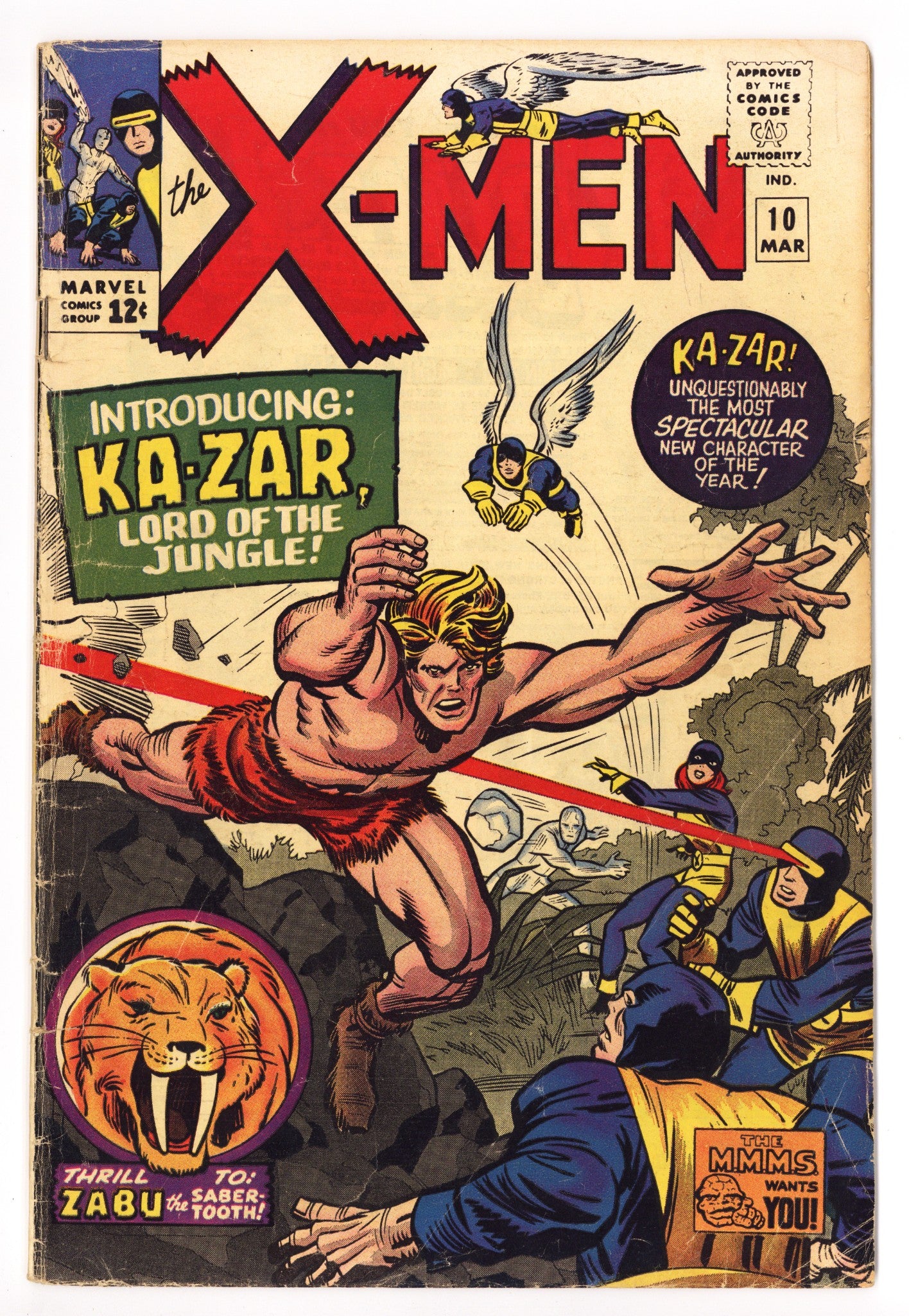 The X-Men Vol 1 10 VG- (3.5) (1965) 