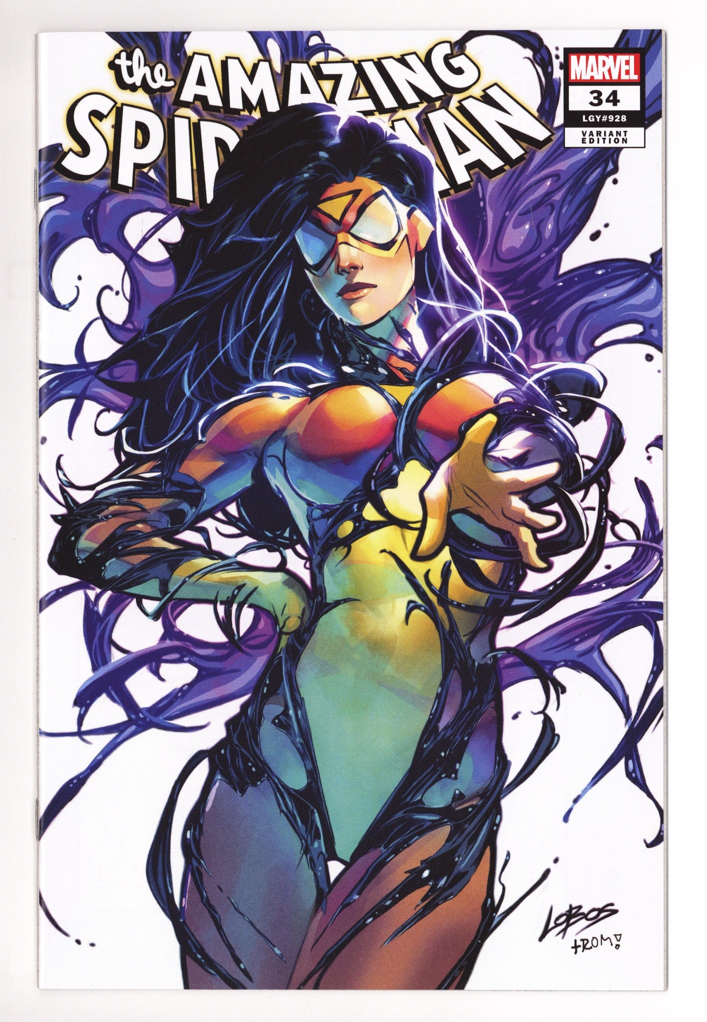 The Amazing Spider-Man Vol 6 34 (928) High Grade (2023) Villalobos Exclusive Variant 