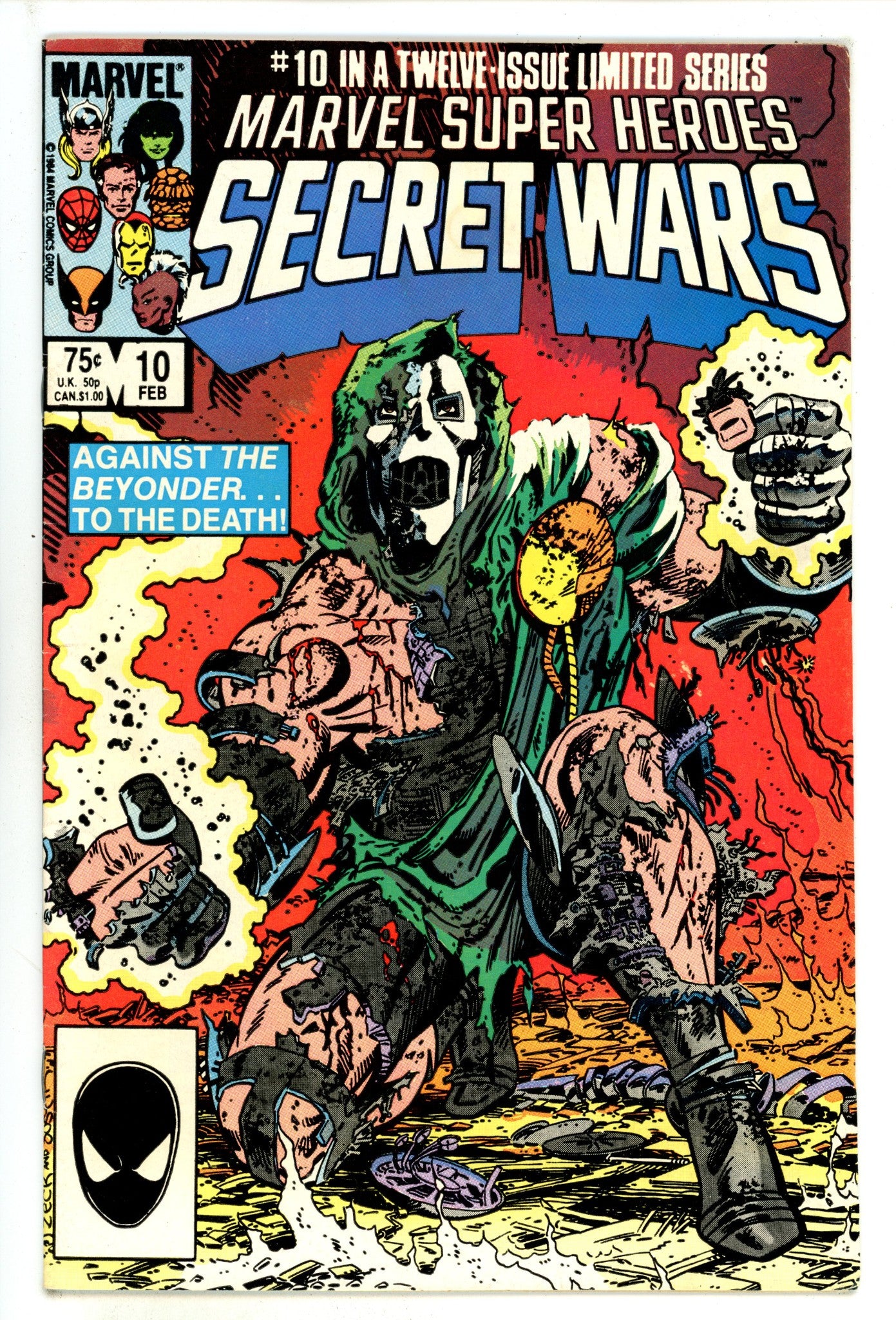Marvel Super-Heroes Secret Wars 10 VG- (3.5) (1985) 