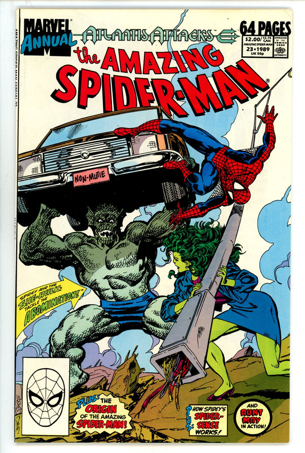 The Amazing Spider-Man Annual Vol 1 23 VF- (7.5) (1989)