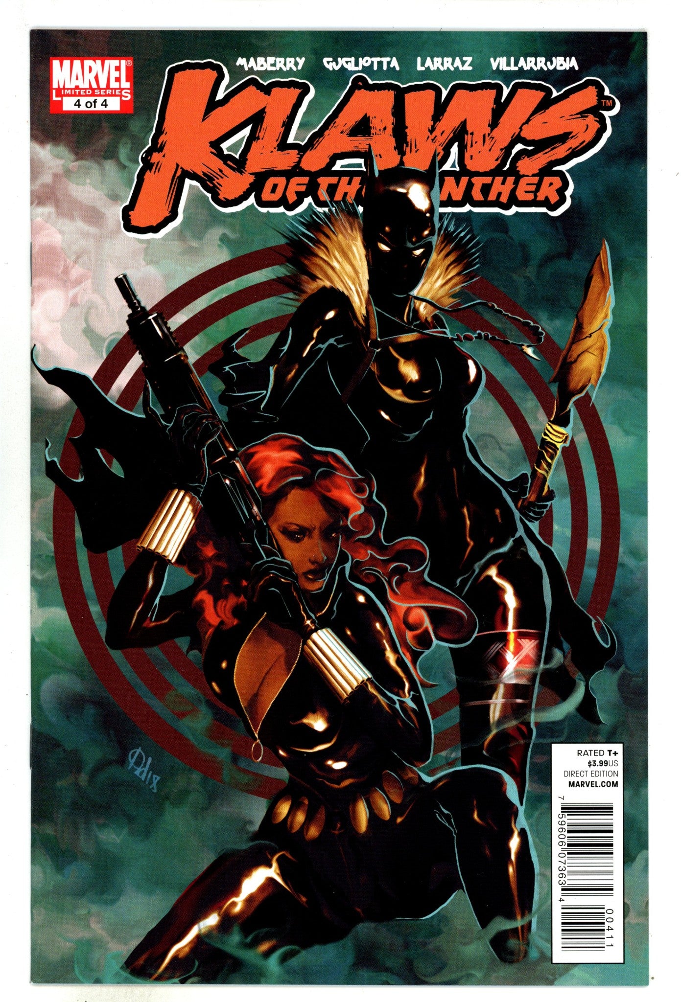 Klaws of the Panther 4 VF/NM (9.0) (2011) 