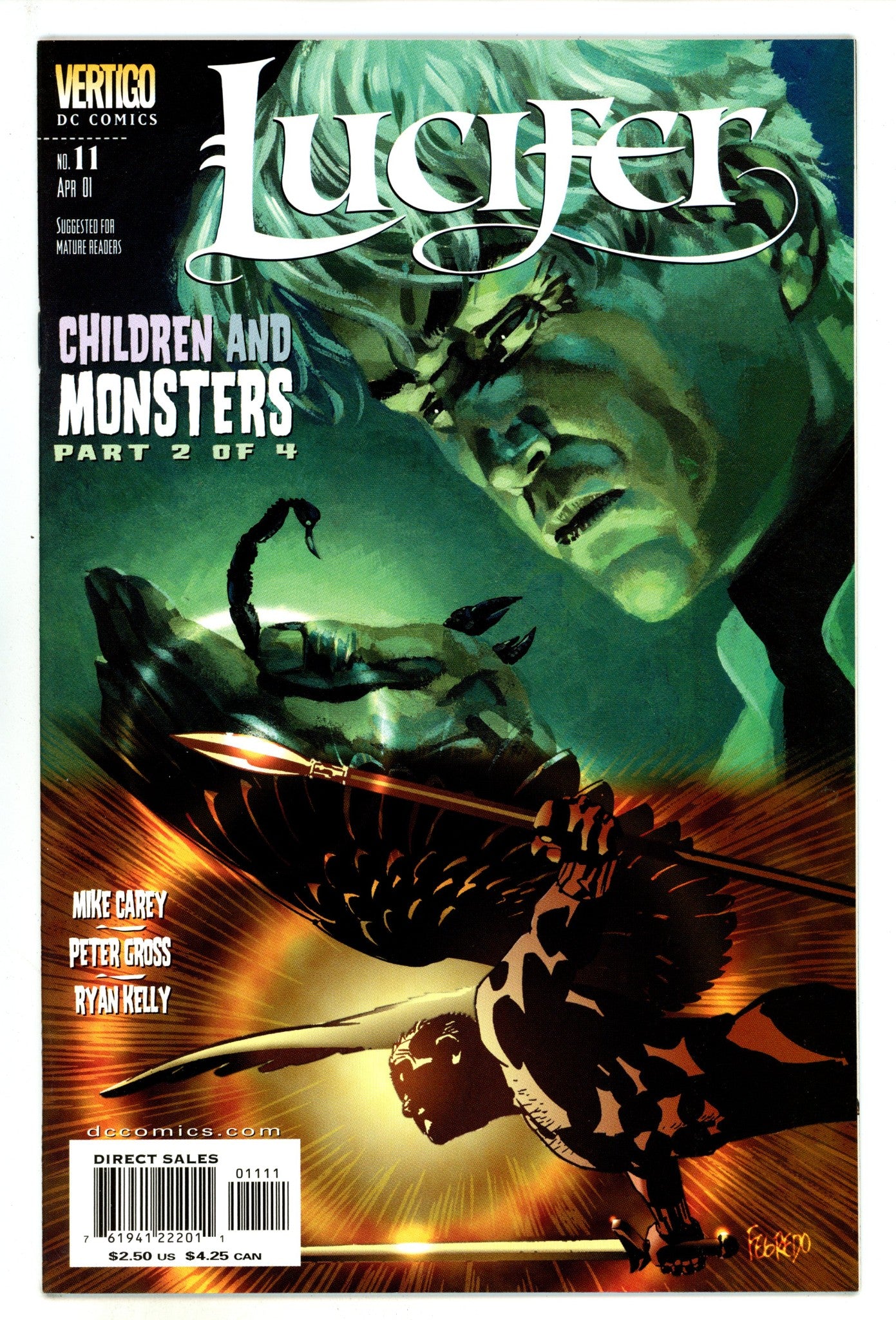 Lucifer Vol 1 11 High Grade (2001) 