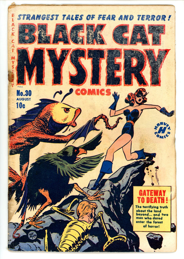 Black Cat Comics 30 GD+ (2.5) (1951)