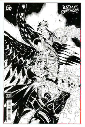 Batman Off-World 4 Mahnke B&W Incentive Variant NM (2024)