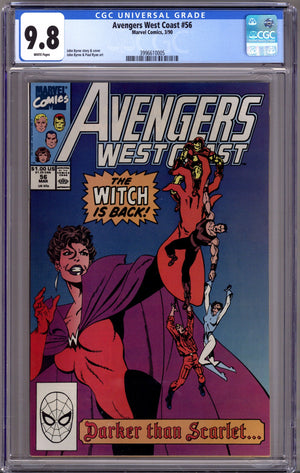 Avengers West Coast Vol 2 56 CGC 9.8 (NM/M) (1990)