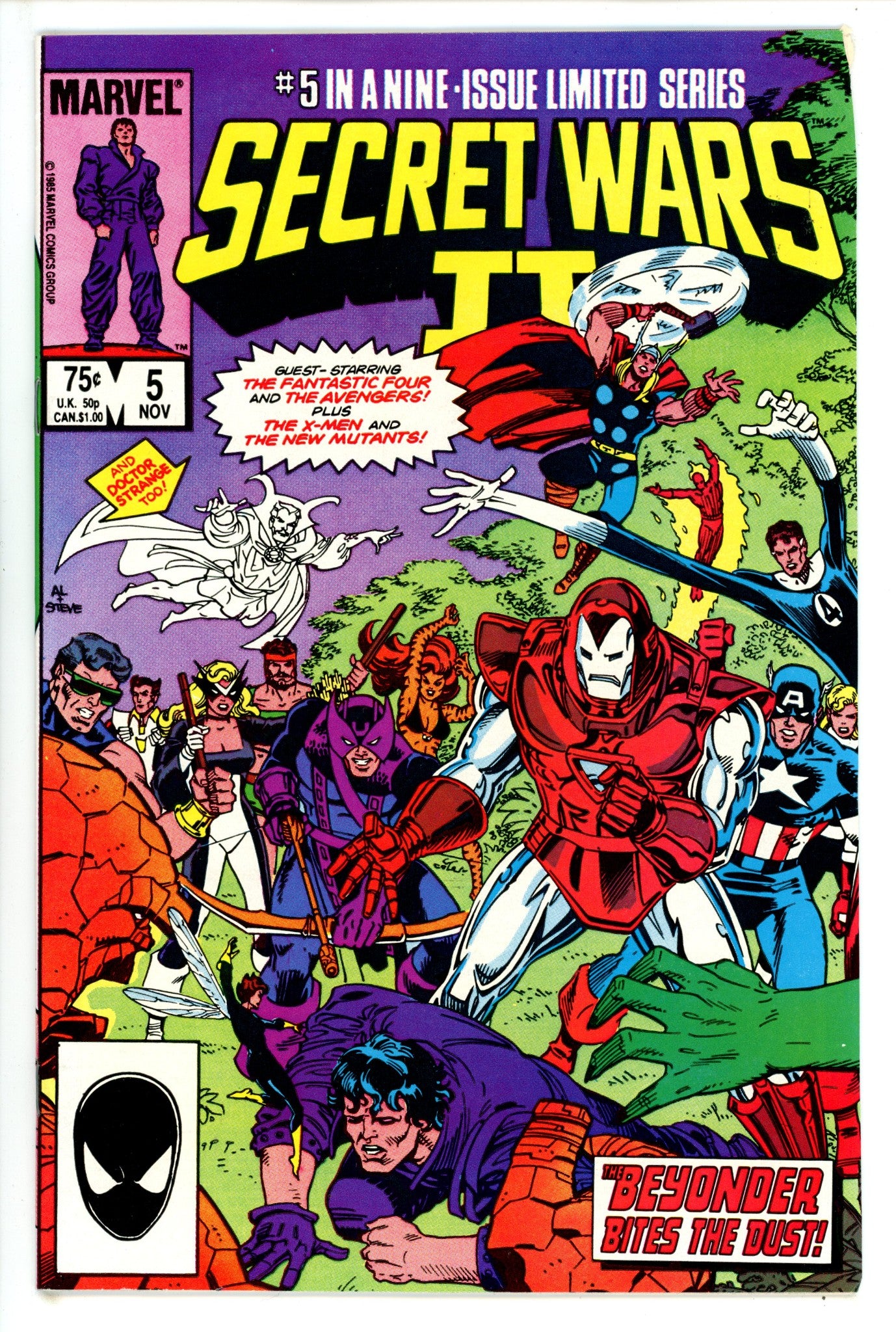 Secret Wars II 5 VF- (1985)