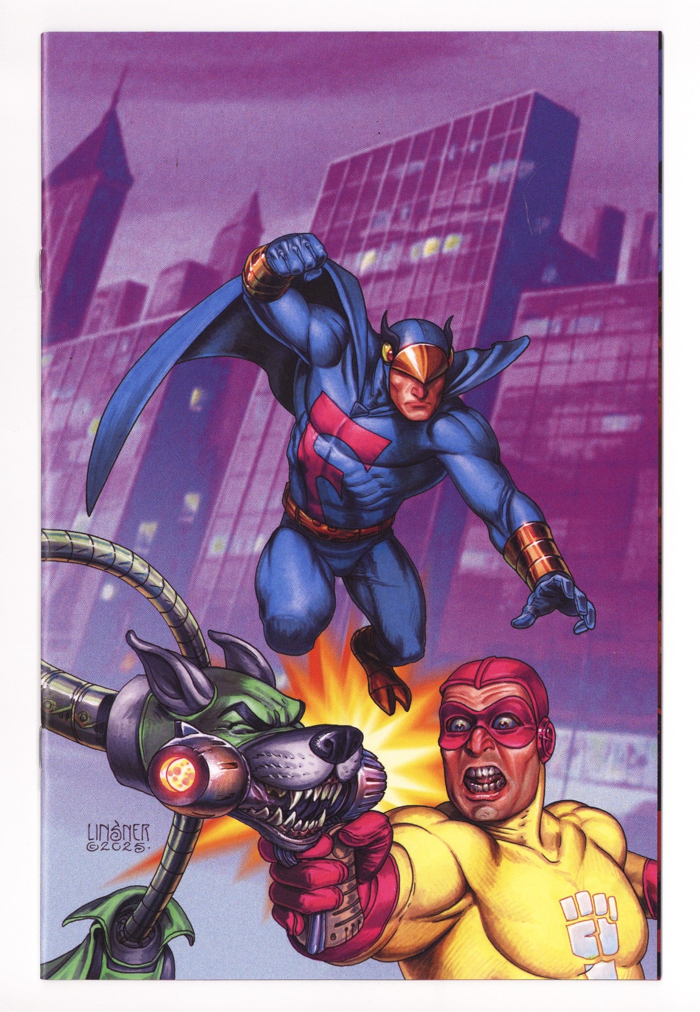 Blue Falcon & Dynomutt 1 Linsner Virgin Incentive (2025)