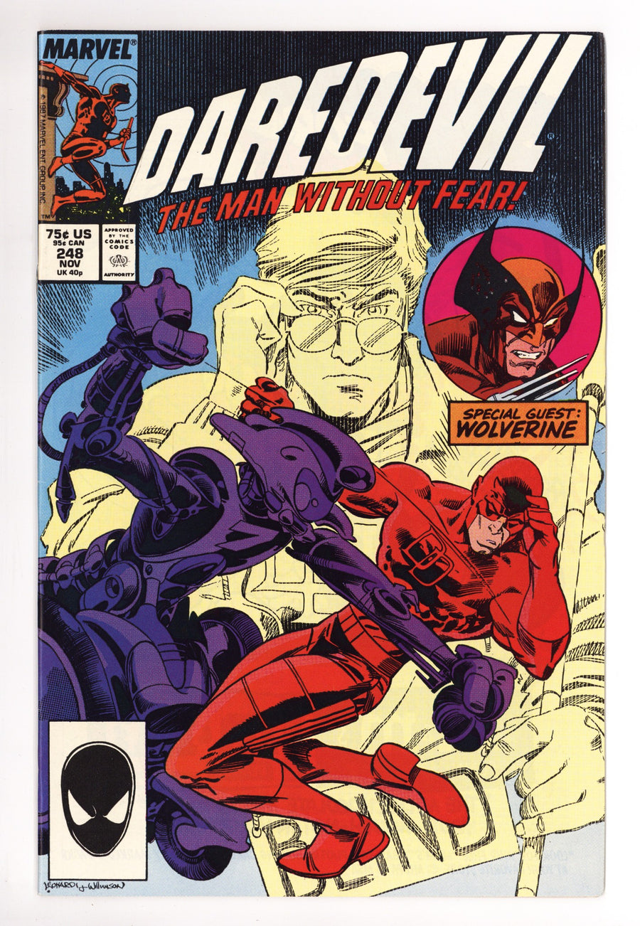 Daredevil Vol 1 248 Mid Grade (1987) 