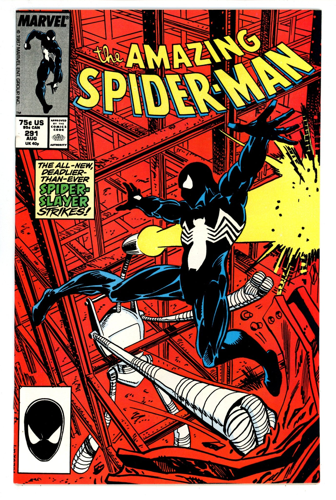 The Amazing Spider-Man Vol 1 291 VF+ (8.5) (1987) 