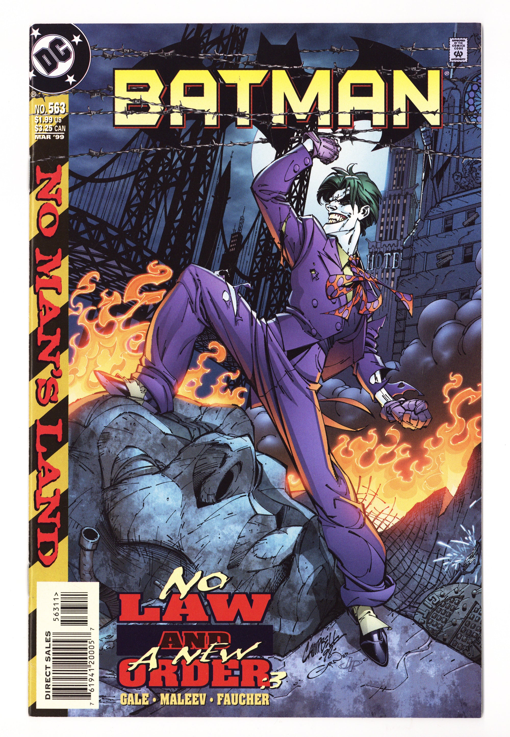 Batman Vol 1 563 High Grade (1999) 