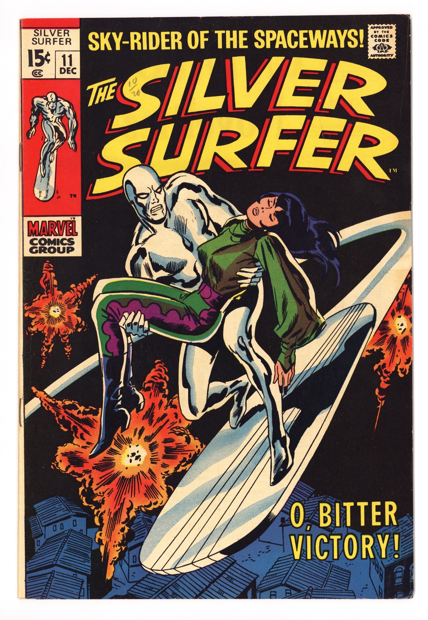 The Silver Surfer Vol 1 11 VF- (7.5) (1969) 