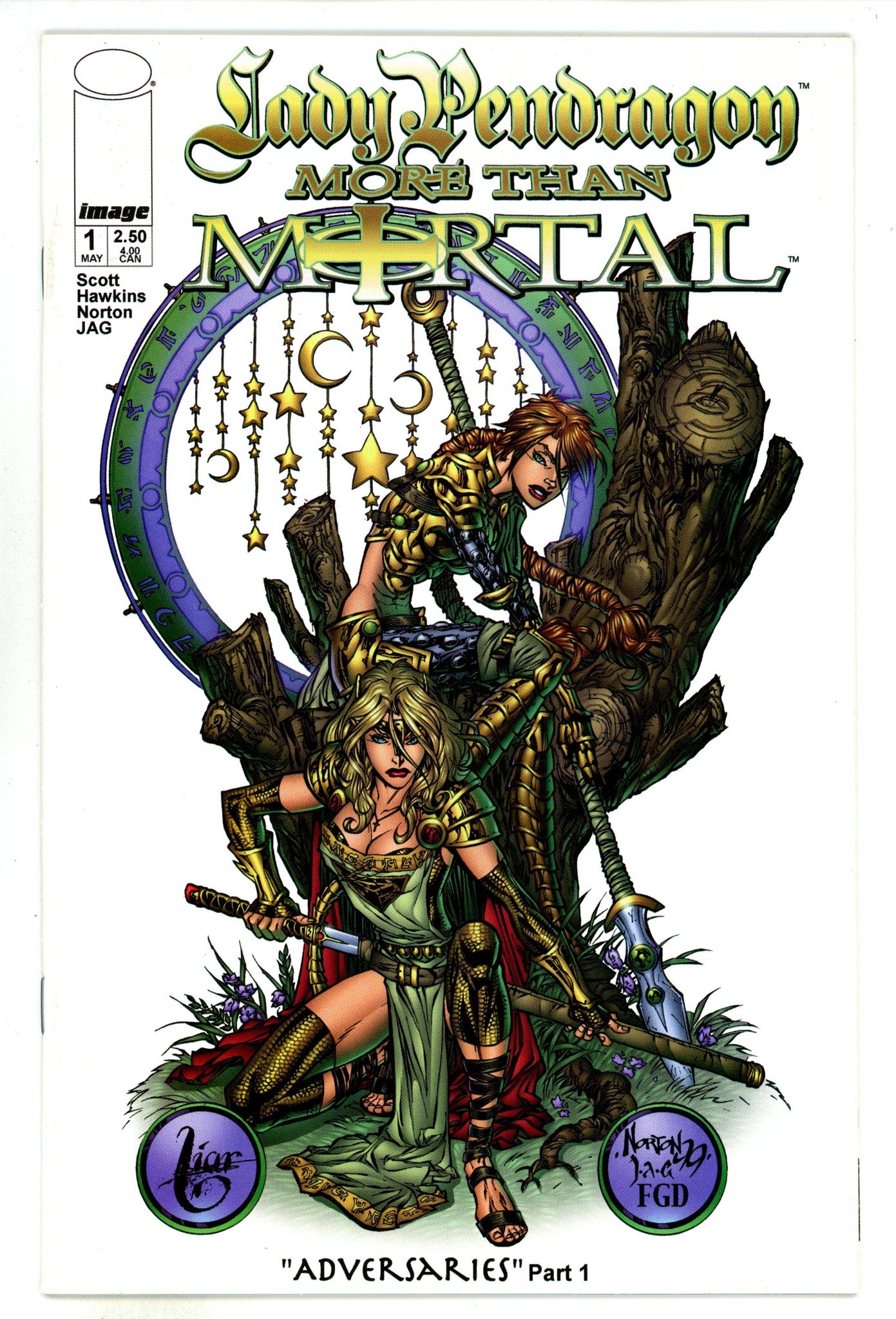 Lady Pendragon / More Than Mortal 1 Mid Grade (1999) 
