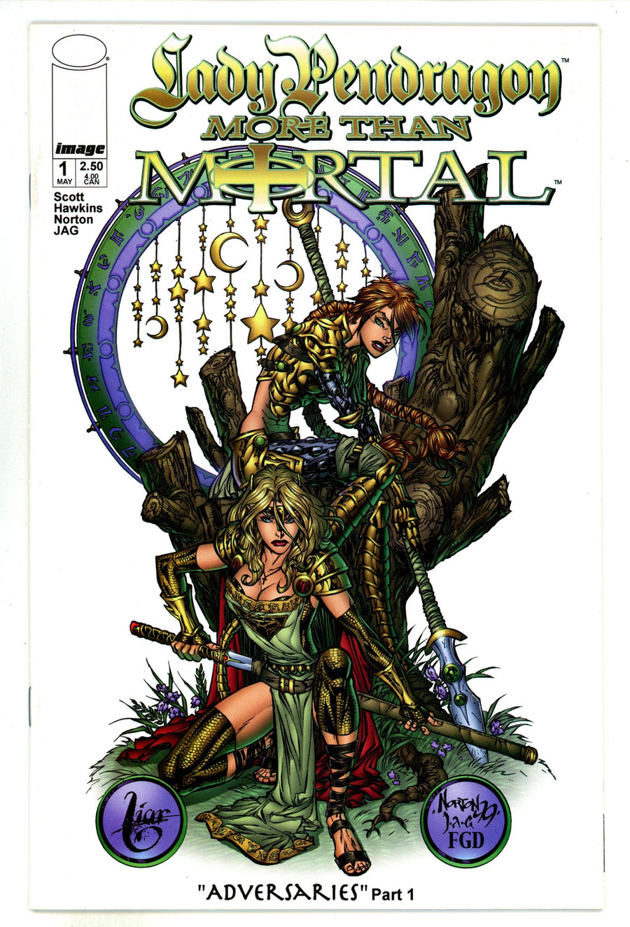 Lady Pendragon / More Than Mortal 1 Mid Grade (1999) 
