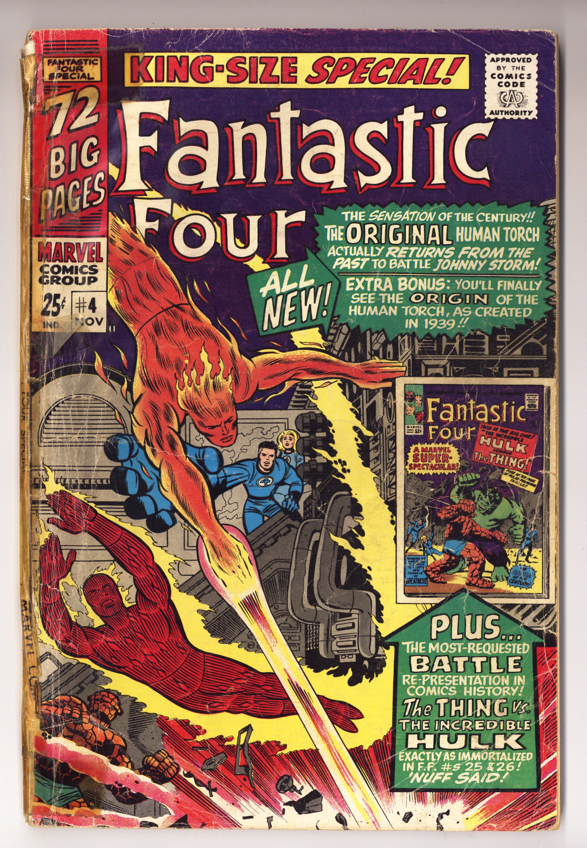 Fantastic Four Annual Vol 1 4  FR/GD (1.5)   (1966)        
