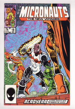 Micronauts Vol 2 18 High Grade (1986)