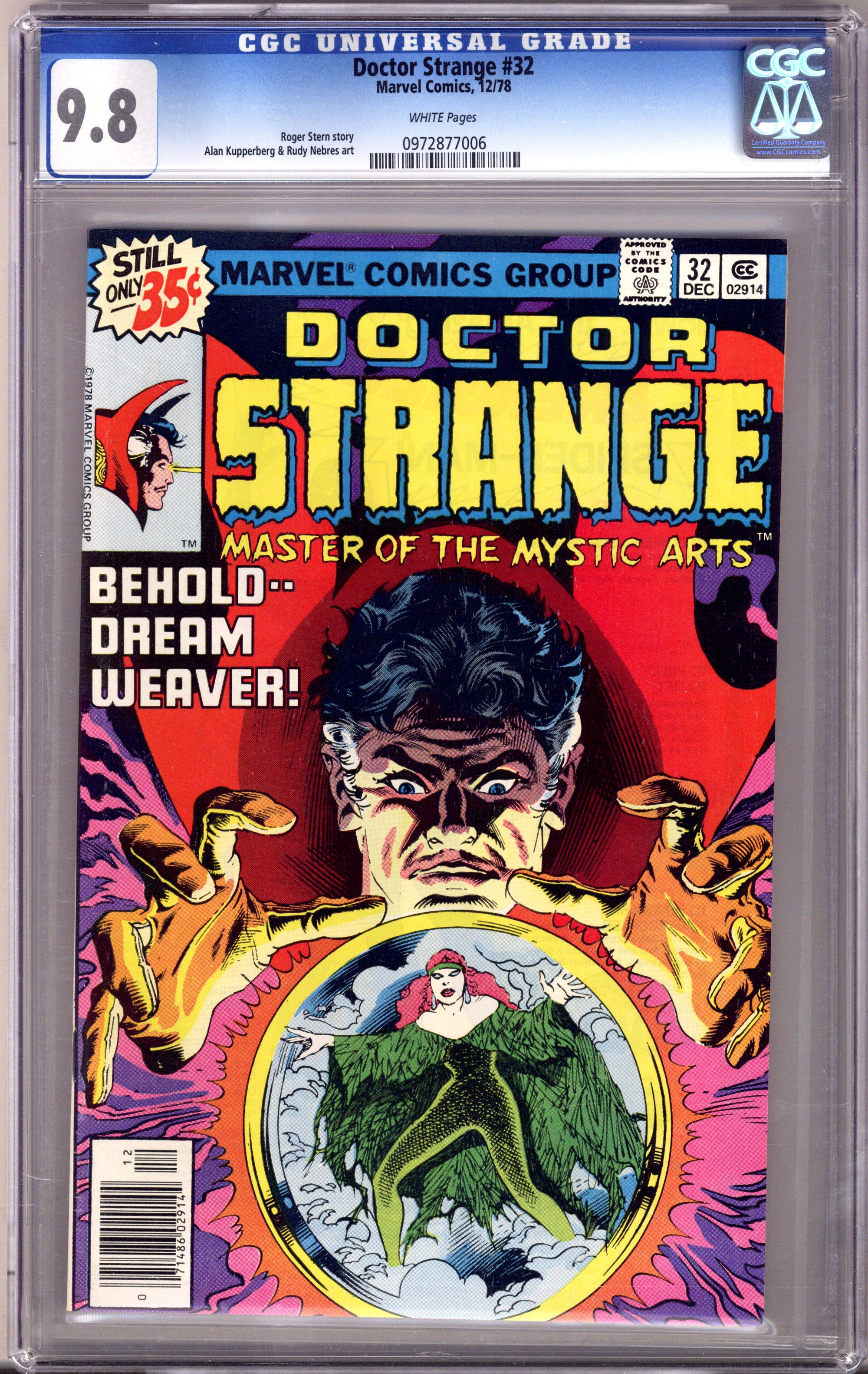 Doctor Strange Vol 2 32 CGC 9.8 (NM/M) (1978) 