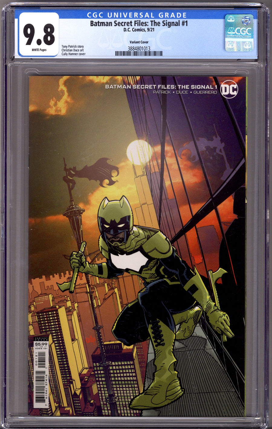 Batman Secret Files: The Signal 1 CGC 9.8 (NM/M) (2021) Hamner Variant 