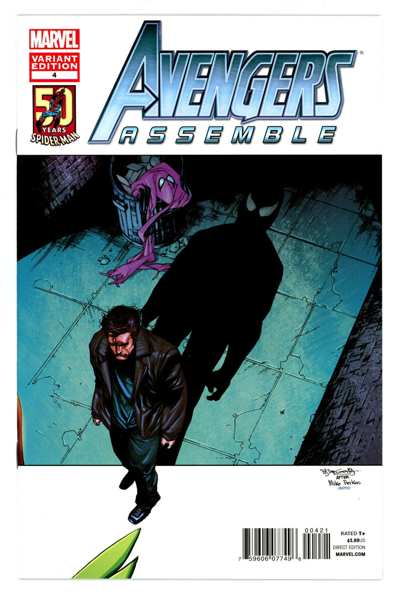 Avengers Assemble Vol 2 4 NM- (9.2) (2012) Segovia Incentive Variant 