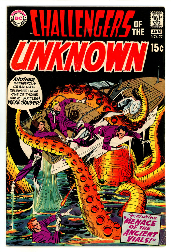 Challengers of the Unknown Vol 1 77 VG/FN (5.0) (1970)